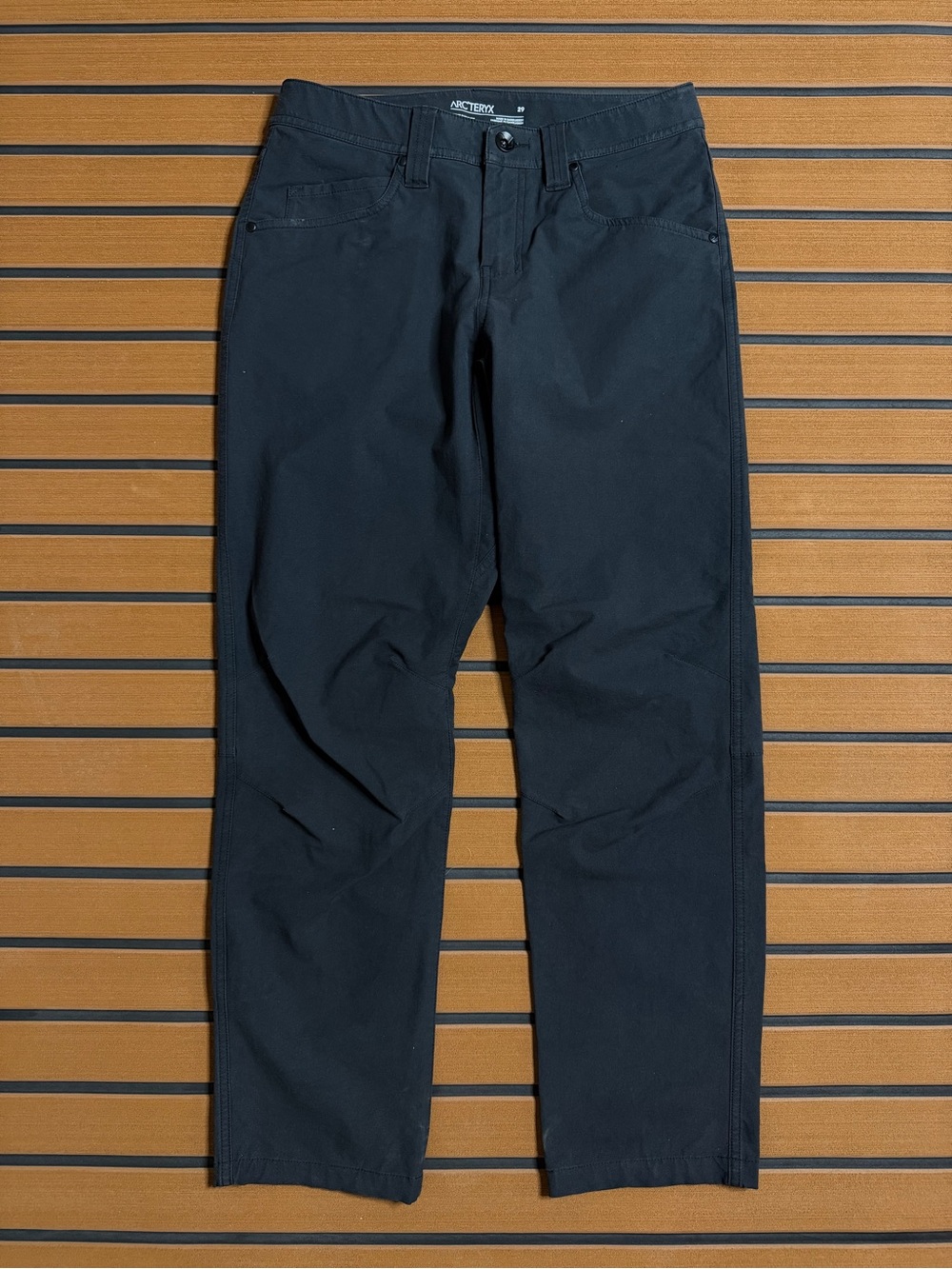 Arcteryx Levon Regular Straight Hiking Outdoor Pants Mens W29 Black Activewear